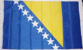 BOSNIEN-HERCEGOVINA FLAGGA 90X60CM