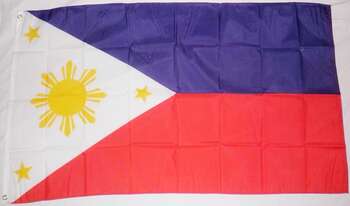 FILIPPINERNA FLAGGA 90X60CM