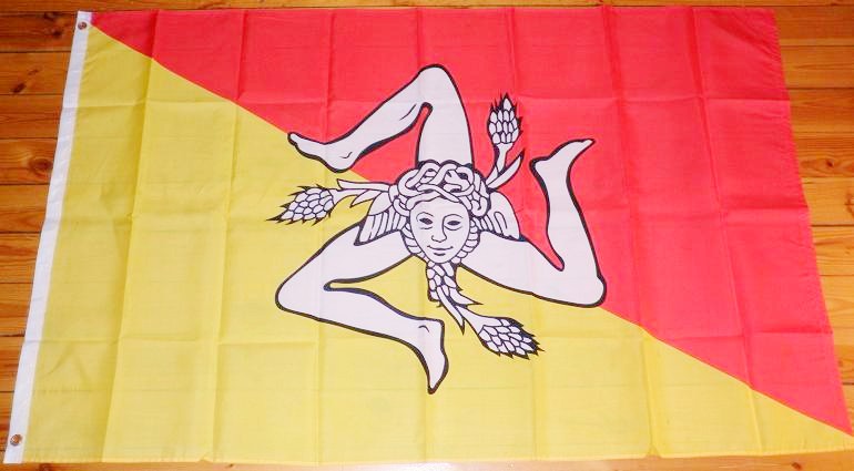 SICILIEN FLAGGA 150X90CM