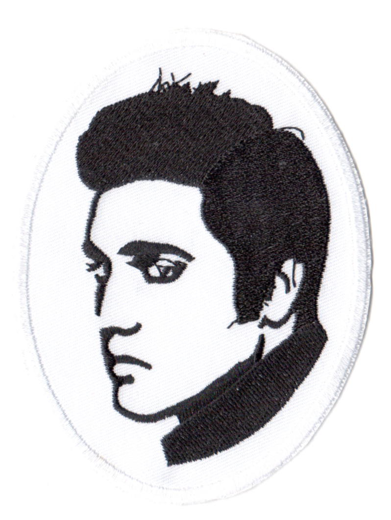 Elvis Presley tygmärke - patch 101x78mm