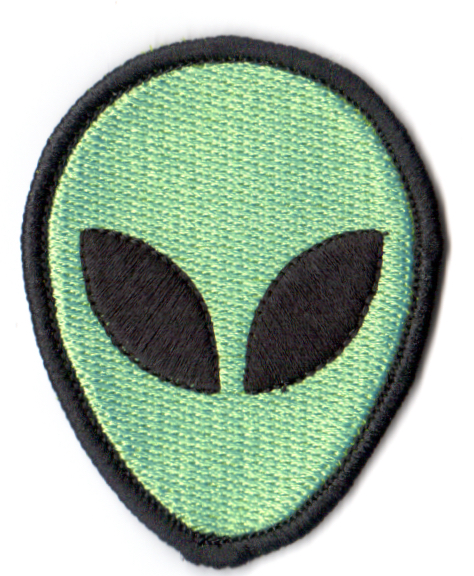 Alien tygmärke - patch 65x50mm