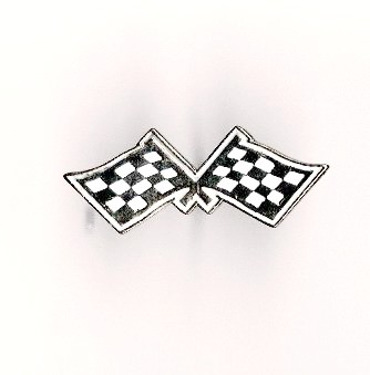 PEPITA / RACEFLAGGOR PIN