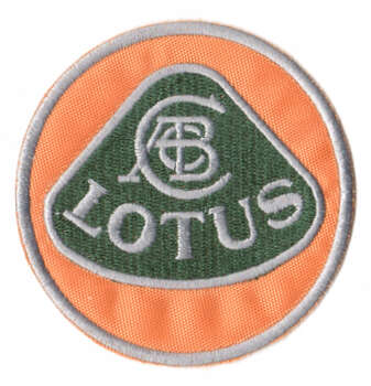 LOTUS TYGMÄRKE 83mm