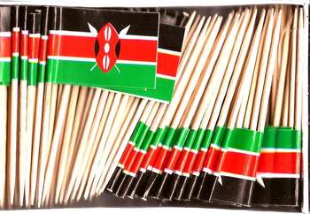 KENYA COCKTAILFLAGGOR 100st