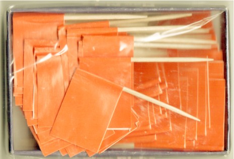ORANGE COCKTAILFLAGGOR 100st