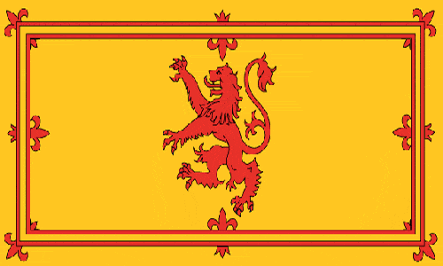 SKOTTLAND ROYAL STANDARD FLAGGA 240X150CM *Läs beskrivningen*