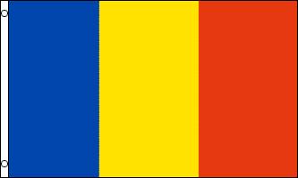 RUMÄNIEN FLAGGA 240X150CM *Läs beskrivningen*