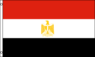EGYPTEN FLAGGA 240X150CM *Läs beskrivningen*