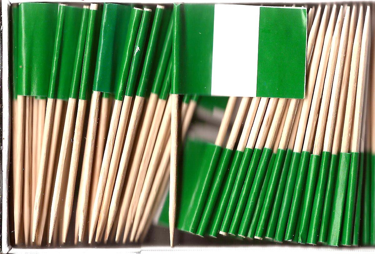 NIGERIA COCKTAILFLAGGOR 100st