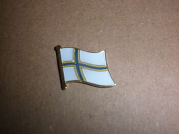 SVERIGEFINSKA FLAGGAN PIN