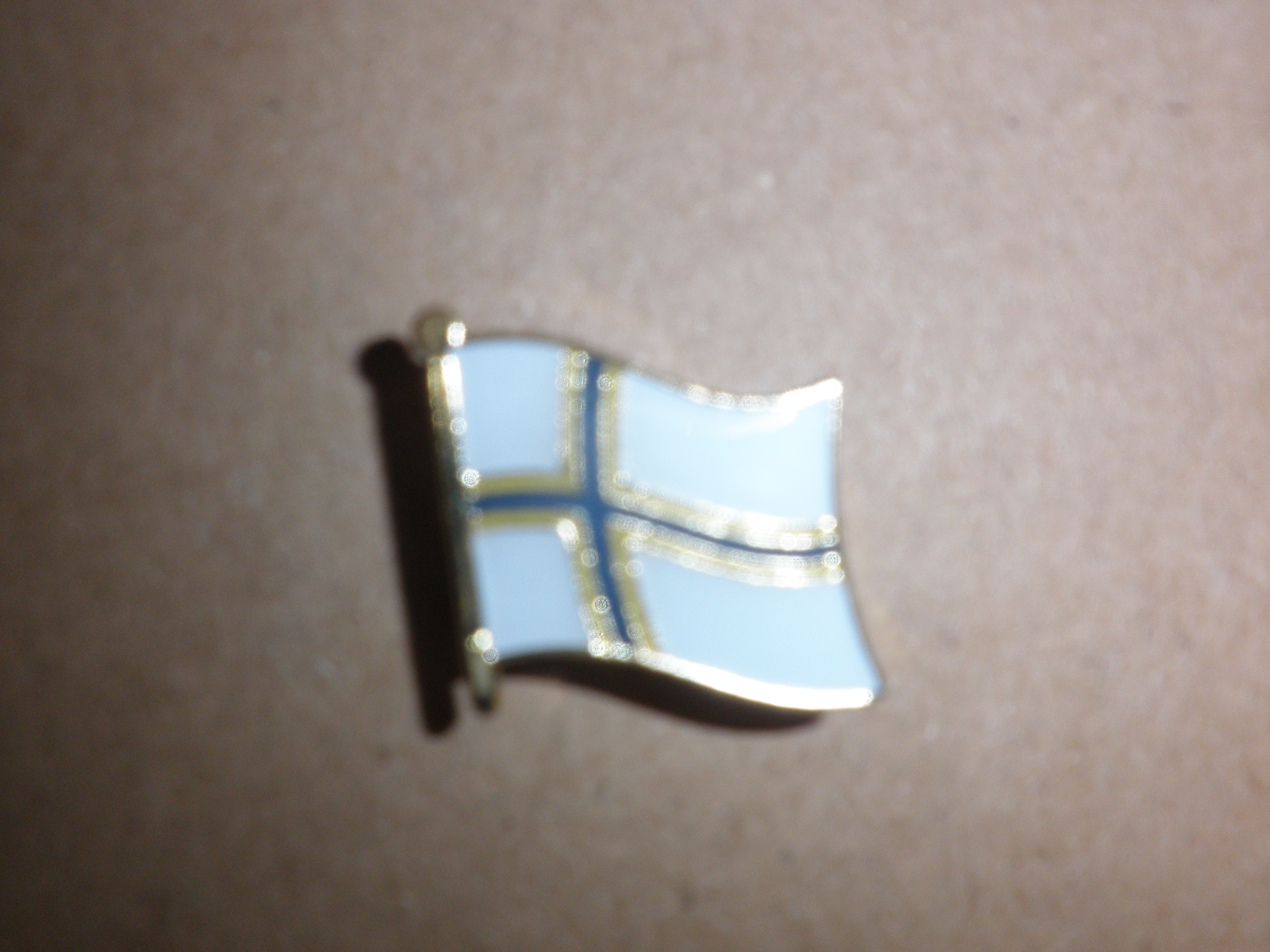 SVERIGEFINSKA FLAGGAN PIN