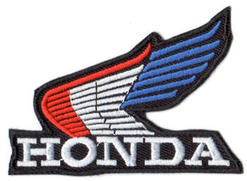 HONDA TYGMÄRKE 77X56mm