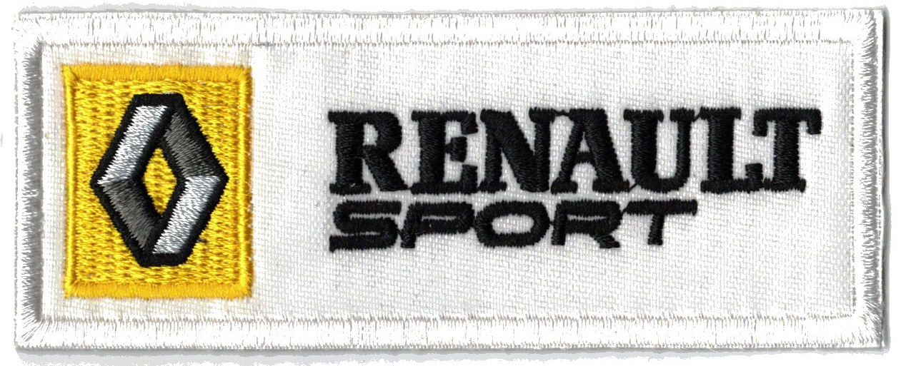 RENAULT SPORT TYGMÄRKE 102X40mm