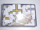 NORRLANDS FLAGGA COCKTAILFLAGGOR 100st