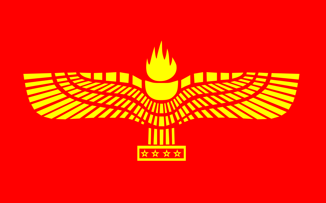 SYRIANSKA-ARAMEISK FLAGGA 150X90CM