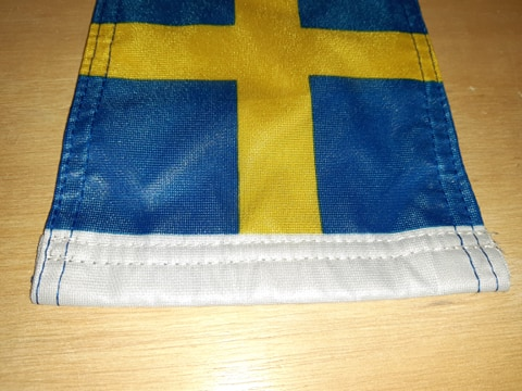 SVERIGE FLAGGA 21X14CM