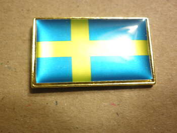 SVERIGE PIN 25x15mm