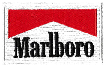 MARLBORO TYGMÄRKE 101x60mm