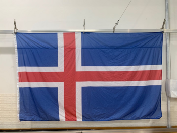 ISLAND FLAGGA PREMIUM 300X180CM FÖR FLAGGSTÅNG 12 METER