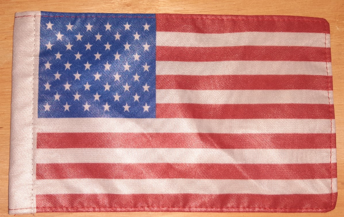 USA FLAGGA 21X14CM