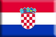 Kroatien-flaggor