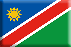 Namibia-flaggor