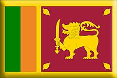 Sri Lanka-flaggor