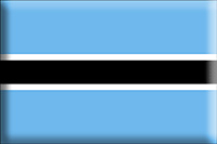 Botswana-flaggor