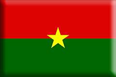 Burkina Faso-flaggor
