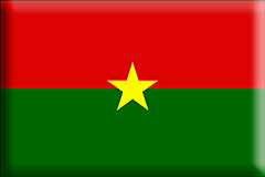 Burkina Faso-flaggor