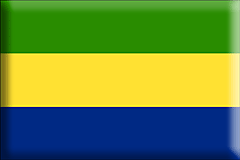 Gabon-flaggor