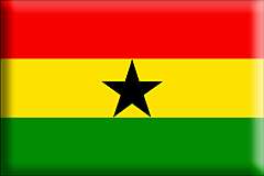 Ghana-flaggor