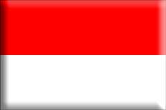 Indonesien-flaggor