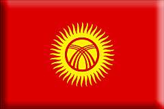 Kirgizistan-flaggor