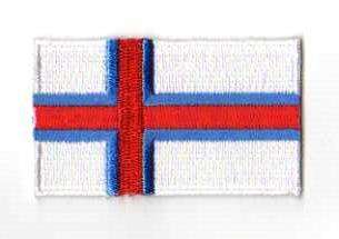FÄRÖARNA TYGMÄRKE 65x38mm