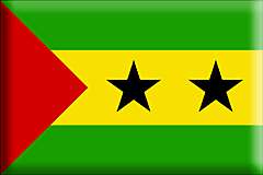 Sao Tomé och Principe-tygmärken