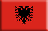 Albanien-pins