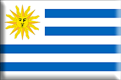 Uruguay-pins