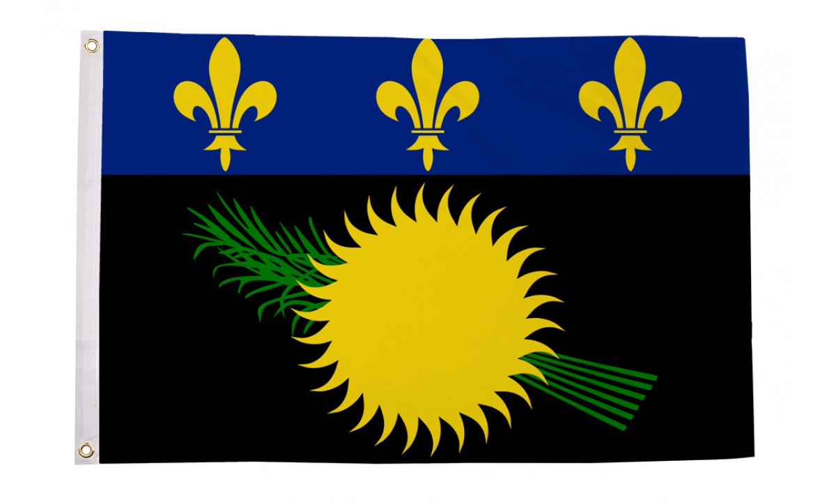 GUADELOUPE FLAGGA 150X90CM