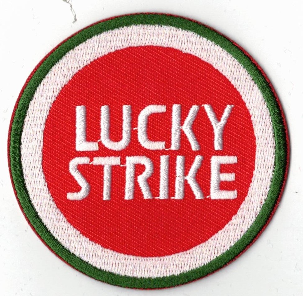 LUCKY STRIKE TYGMÄRKE 77mm