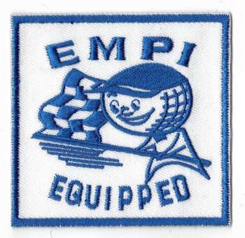 EMPI TYGMÄRKE ca75X73mm