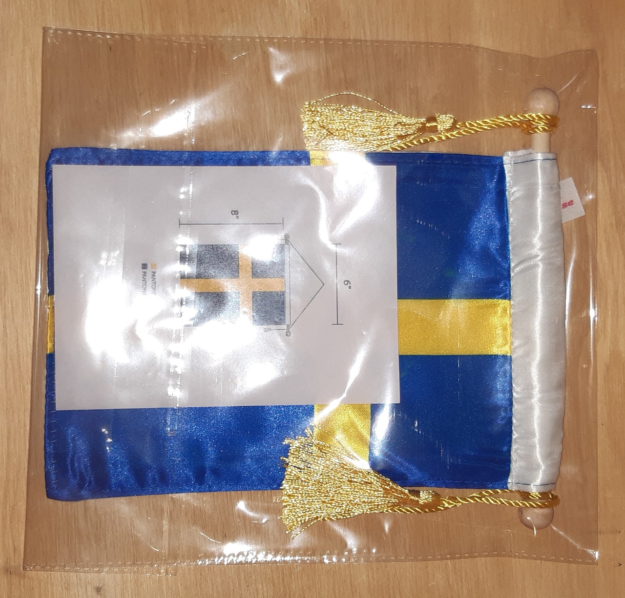 SVERIGE STANDAR I SATIN 15X20CM