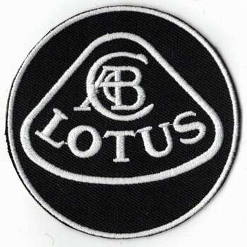 LOTUS TYGMÄRKE 76mm