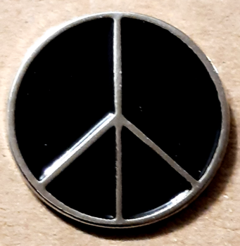 PEACE PIN 25mm
