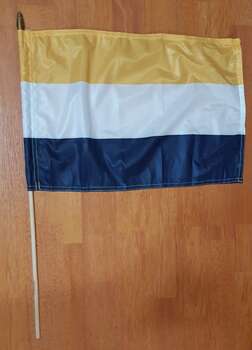TORNEDALEN PREMIUM HANDFLAGGA 45X30CM