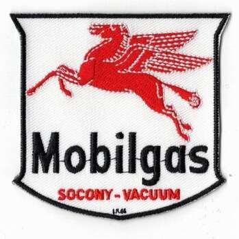 MOBILGAS TYGMÄRKE 75x72mm