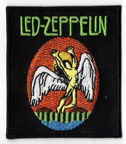 Led Zeppelin tygmärke - patch 75x65mm