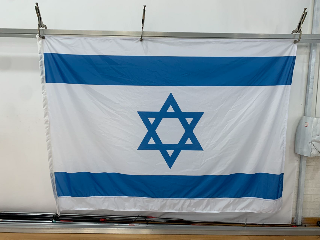 ISRAEL FLAGGA PREMIUM 220X160CM FÖR FLAGGSTÅNG 10M