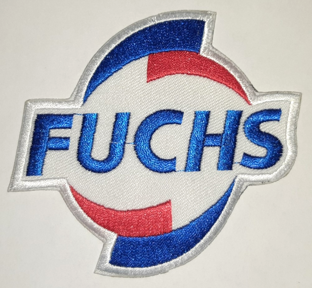 FUCHS TYGMÄRKE 86x80mm