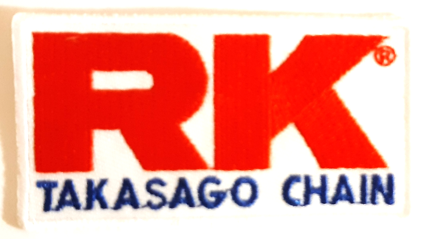 RK Takasago Chain tygmärke 75x40mm